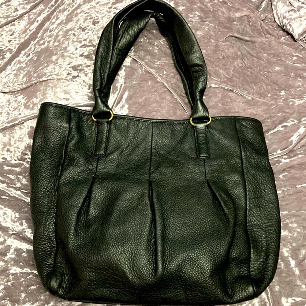 Genuine Cole Haan pebbledleather tote